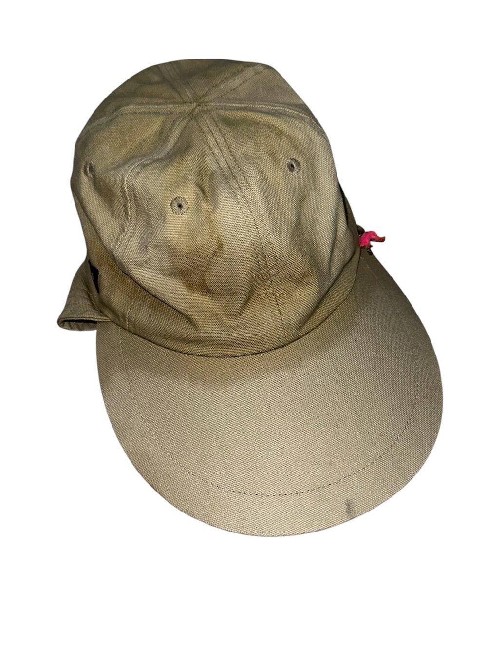 Vintage Columbia Long Bill Canvas Fishing Hat